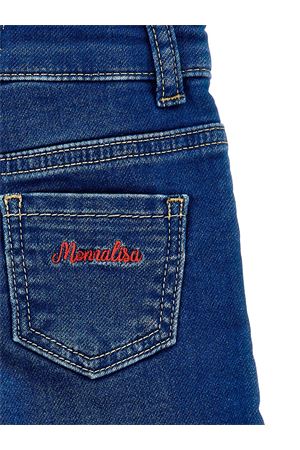 denim cotton jeans MONNALISA KIDS | 19F417NP60430055